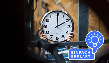 Vor oder zurück? In welche Richtung muss ich die Uhr am Sonntag umstellen?