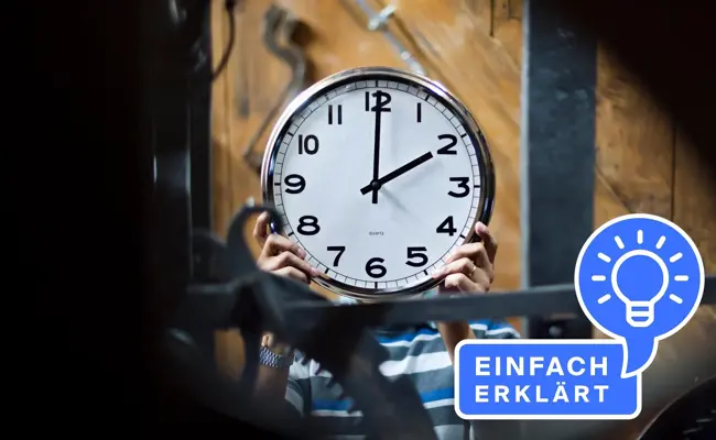 Vor oder zurück? In welche Richtung muss ich die Uhr am Sonntag umstellen?