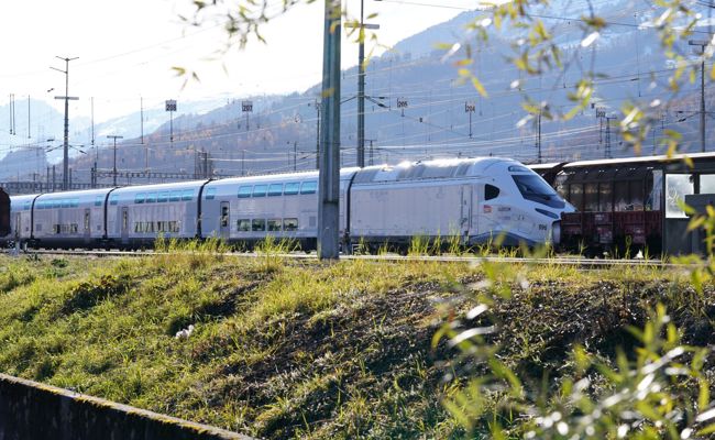 Am Bahnhof Buchs entdeckt: TGV-Prototyp auf der Durchreise