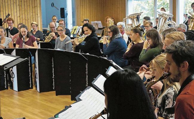 Musikverein bereitet sich auf Shownight vor 