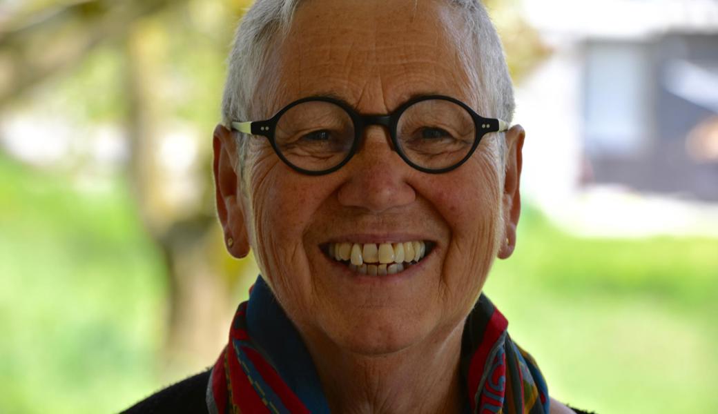 Berta Thurnherrs Leidenschaft gilt der Mundartsprache. 
