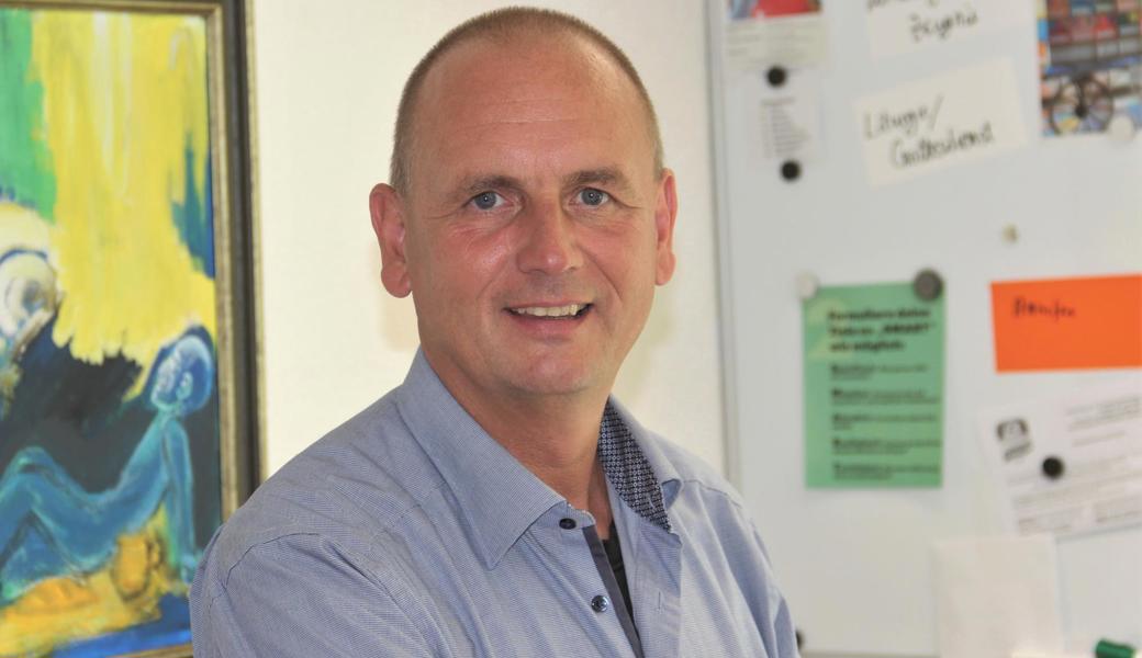 Herr Bürgermeister in seiner «Amtsstube».