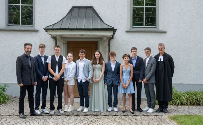 Neun Jugendliche feierten ihre Konfirmation