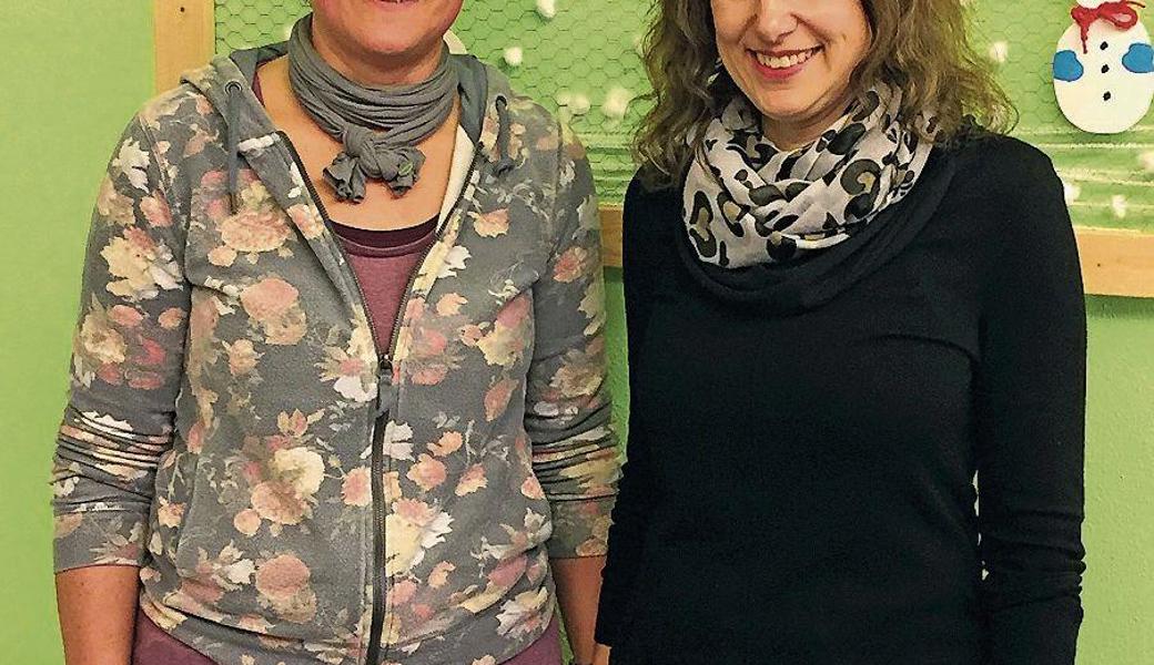 Monika Silvestri (r.), Lüchingen, hat die Tätigkeit als Pflegedienstleiterin im Altersheim Feldhof von Claudia Rischgasser übernommen.