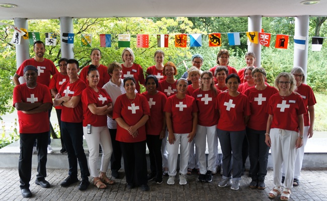 Die Gemeinschaft vom Verahus beging den Bundesfeiertag