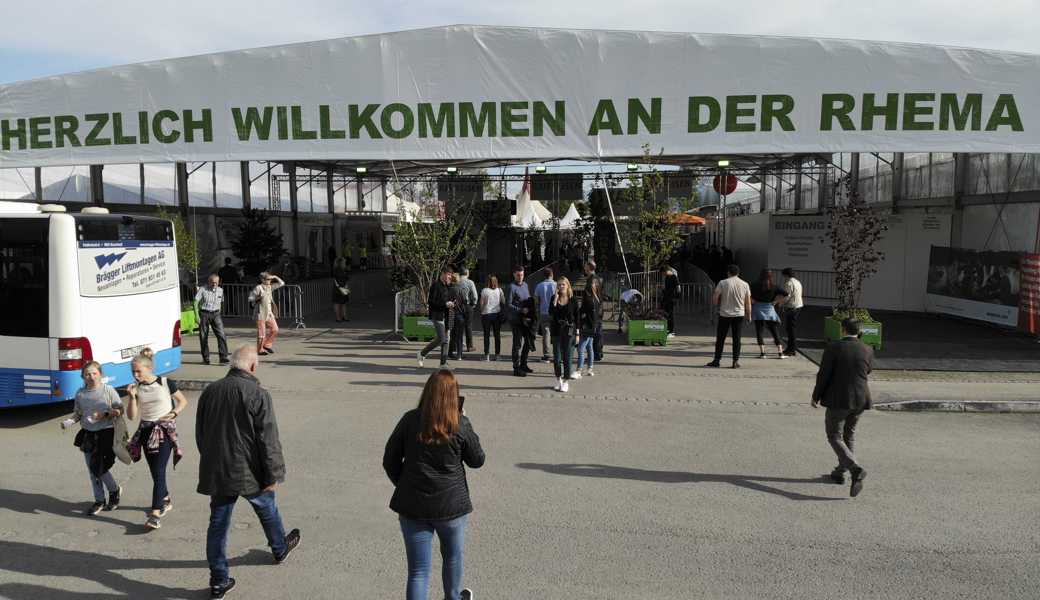 Rund 4 5 000 Besucherinnen und Besucher strömen in den nächsten Wochen wieder nach Altstätten an die Rheintaler Messe.  
