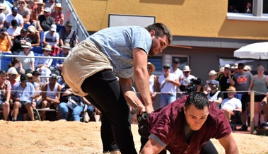 Drei Rheintaler Trümpfe stechen am Appenzeller Kantonalschwingfest