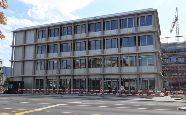 Gemeinde setzt auf Maklerin: Zwei Etagen im neuen Geschäftshaus in Diepoldsau stehen weiter leer