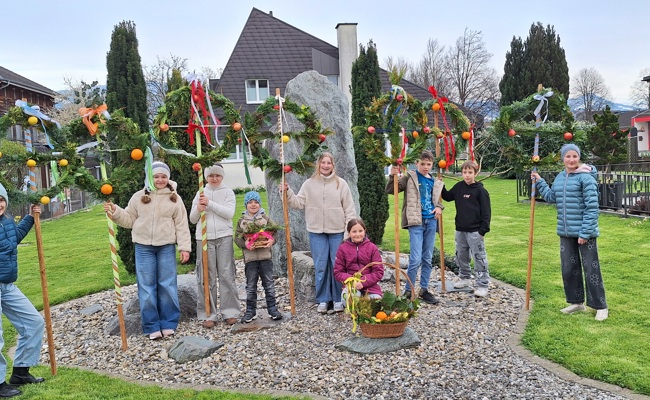 Mit dem Palmsonntag in die Karwoche gestartet