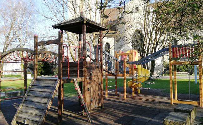 Spielplätze sind wie ausgestorben