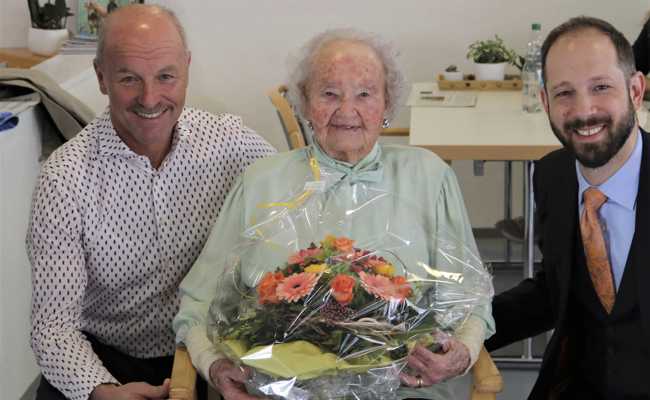 Marianne Friedrich feierte ihren 100. Geburtstag