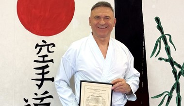 Ehrung für langjähriges Engagement im Wado-Kai-Karate