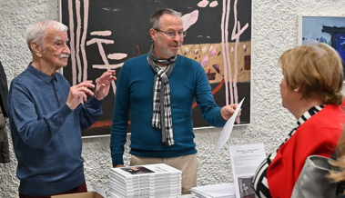 Vernissage zur Ausstellung von Josef Ebnöther - die Bilder