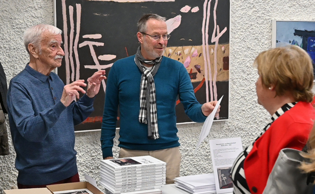 Vernissage zur Ausstellung von Josef Ebnöther - die Bilder
