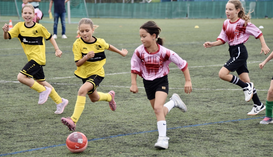 Der UBS Football Cup begeistert die Mädchen auch in diesem Jahr