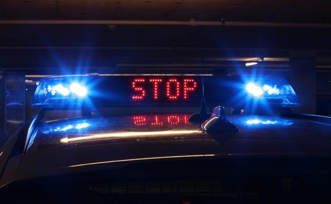 Missglückte Flucht vor der Polizei