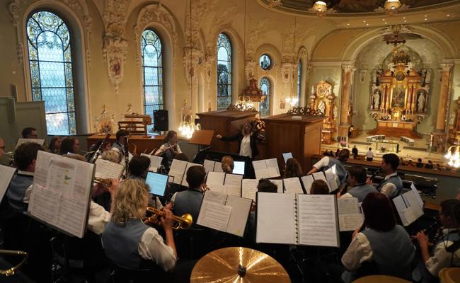 Fronleichnam mit der Musikgesellschaft Konkordia