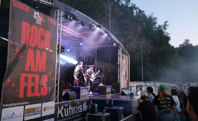 Das Festival Rock am Fels setzt auf Schweizer Rock und regionale Fussballturniere