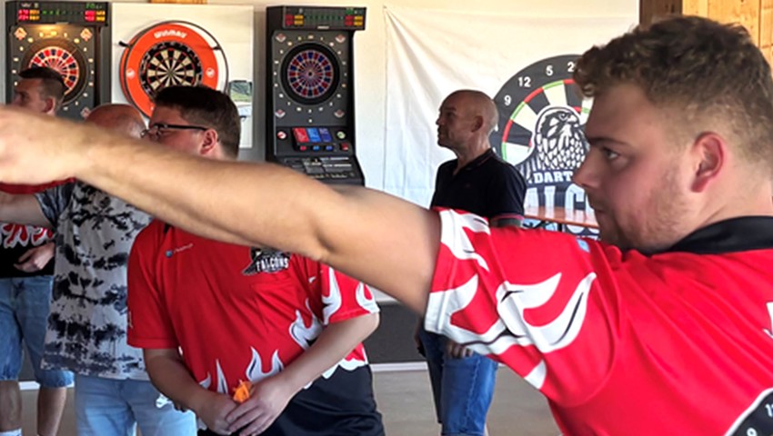 Volle Konzentration: Joel Strübi vom DC Falcons Rheintal.