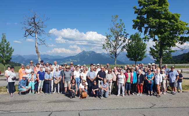 Seniorinnen und Senioren besuchten den Bregenzerwald
