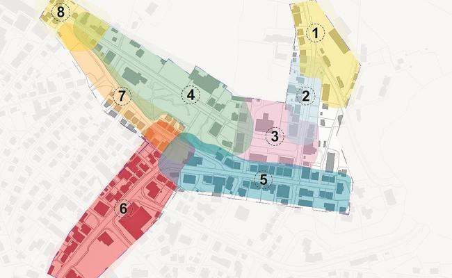Masterplan für das Zentrum