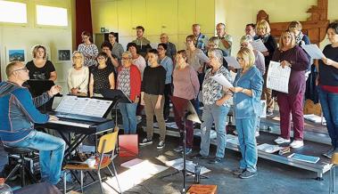 Gospelchor Singing4you trainiert seine Stimmen