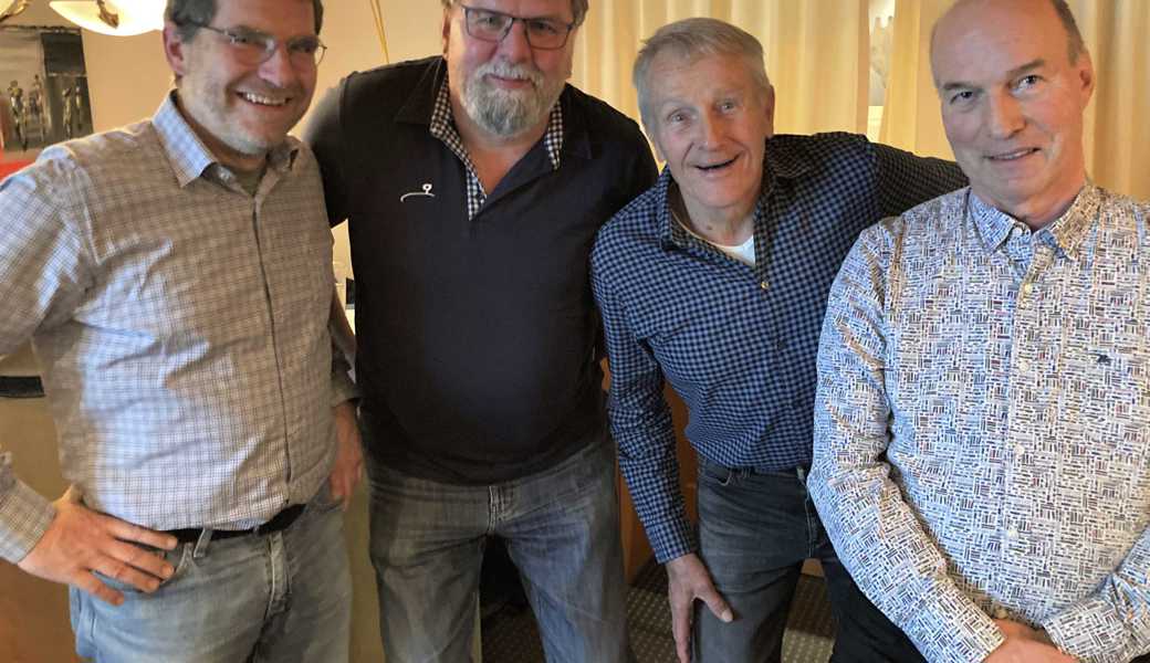 Neuer Spielleiter ist Robert Tillmetz, neuer Festwirt ist Roland Thurnherr, Jubilar Eddi Enzler ist seit 60 Jahren dabei und Präsident Freddi Dudli verkündete die Neuigkeiten. 