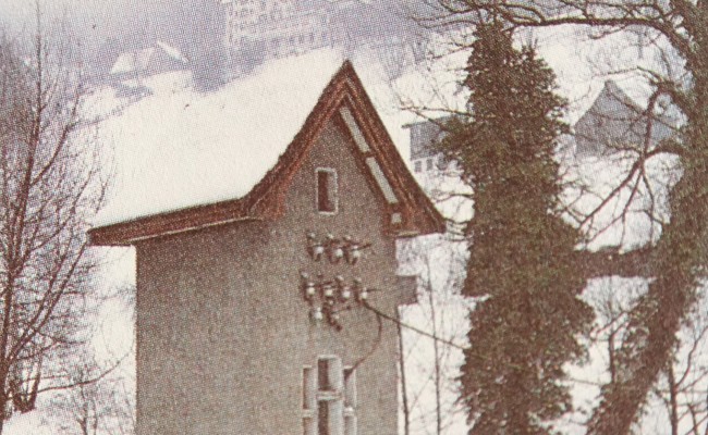 Durch die Strassenbeleuchtung kam der Strom nach Walzenhausen