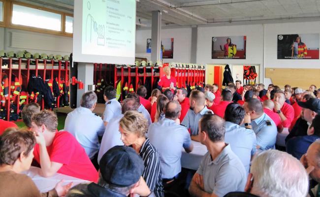 Feuerwehr feiert gemütlichen Jahresabschluss