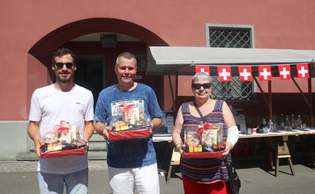 Jung und Alt versammelt beim 1.Augustbrunch