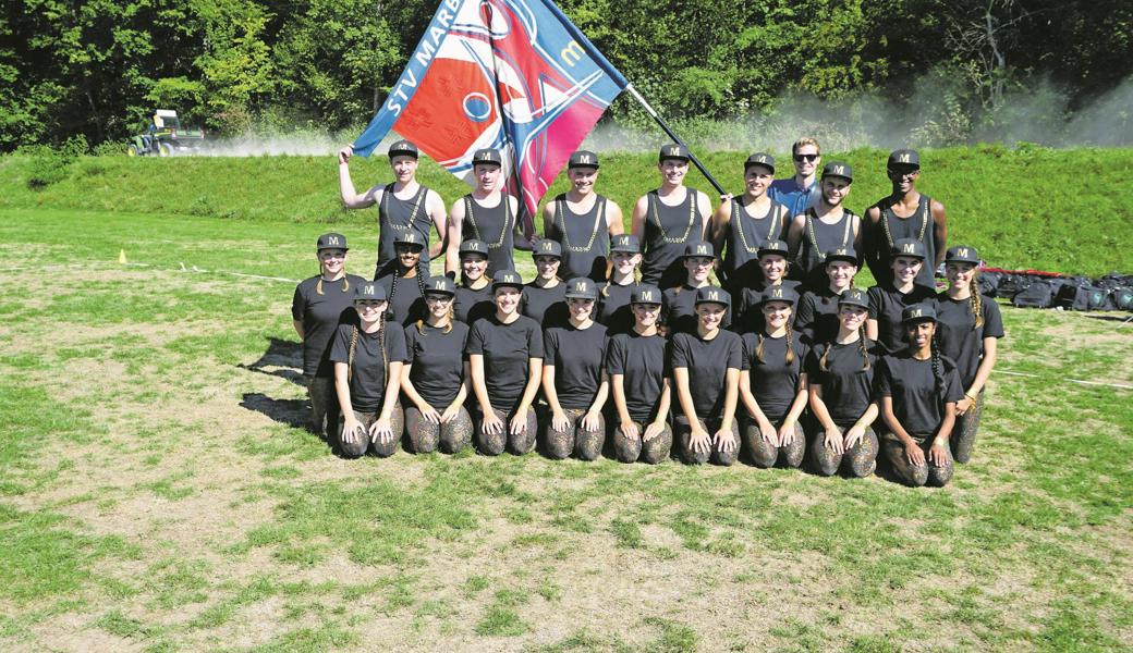 25 Marbacherinnen und Marbacher gewannen in Burgdorf den Schweizer Meistertitel in der Grossfeld-Gymnastik. 