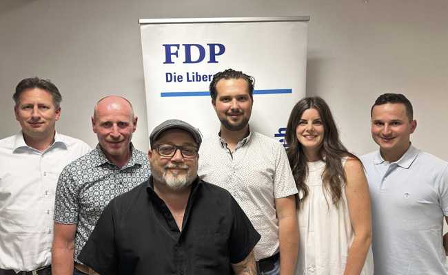 FDP-Ortspartei nominiert zwei Neue und fünf Bisherige