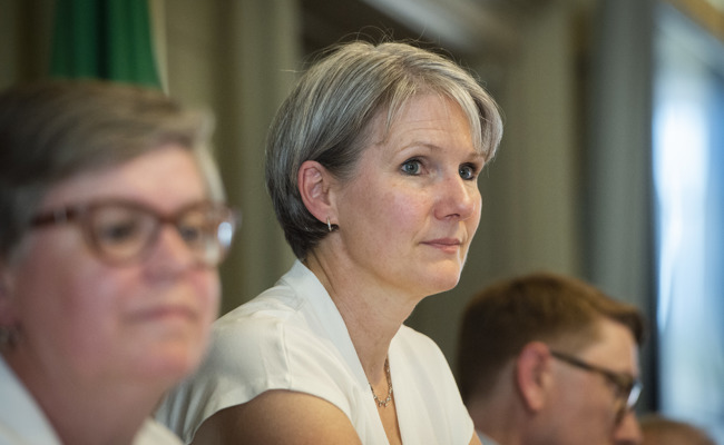 Andrea Schöb aus Staad zur höchsten St. Gallerin gewählt