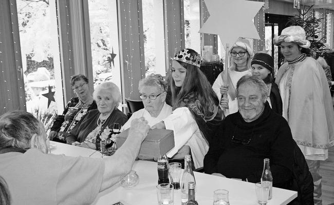 Sternsinger brachten Freude und  Segen ins Haus