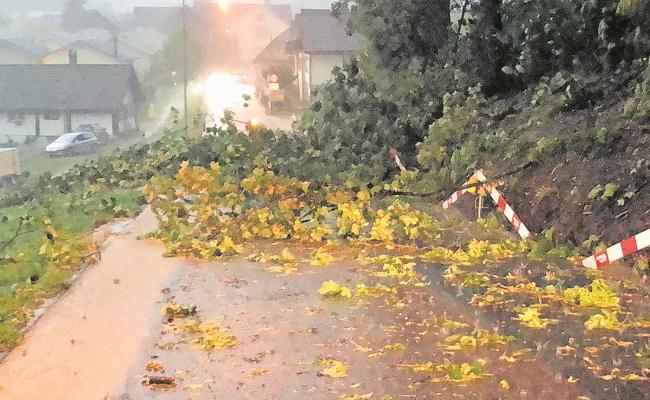 Überschwemmung nach Dürre