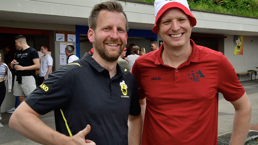 Zwei Präsidenten unter sich: Altstättens Andreas Broger (links) und Montlingens Dominik Sieber. Zwei Präsidenten unter sich: Altstättens Andreas Broger (links) und Montlingens Dominik Sieber.