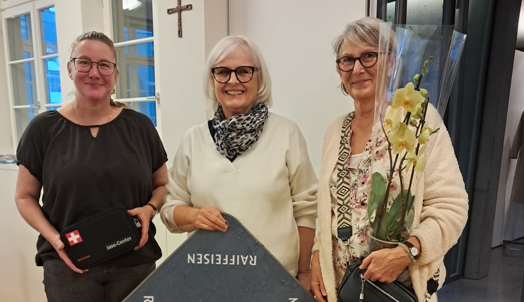 Claudia Castellazzi, Annelies Brand und Anna Sieber erzielten die höchste Punktzahl