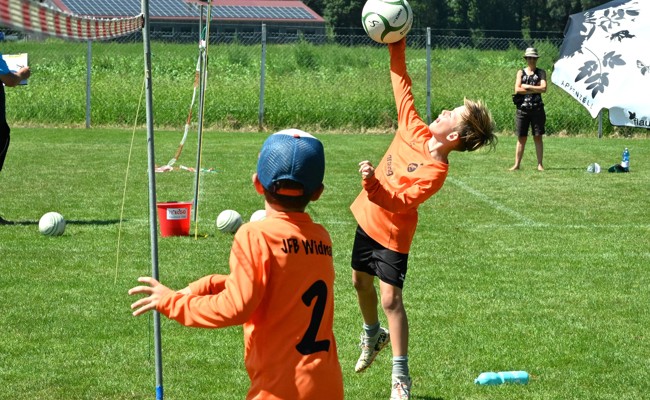 Drei Tage Faustball-Action in Widnau: Es ist Grenzlandturnier