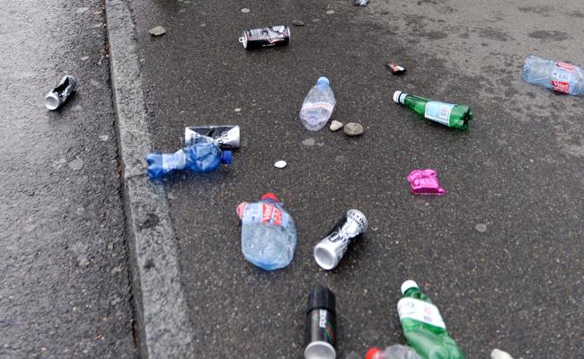 Happige Bussen für Littering-Sünder