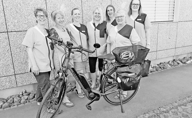 Spitex mit neuem E-Bike»