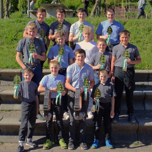 Alle Rheintaler Zweiggewinner. Alle Rheintaler Zweiggewinner.