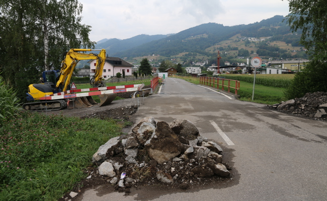 Strassensperrung wegen Brückenneubau: Umleitung dauert bis November