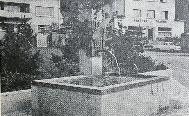 Vor 50 Jahren entstand ein neuer Kübachbrunnen