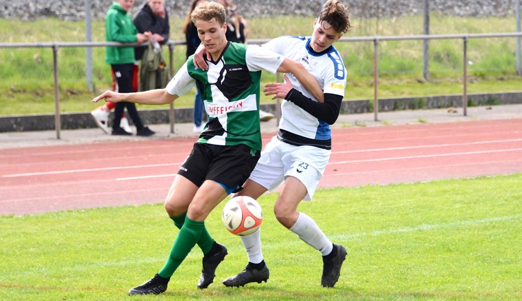 Im Cup trifft der FC Rebstein (in grün-weiss) auf den FC St.Margrethen.