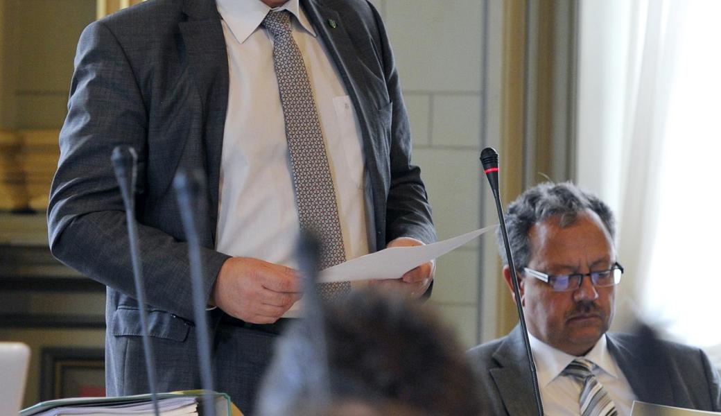 Kommt nicht mehr: Herbert Huser. 