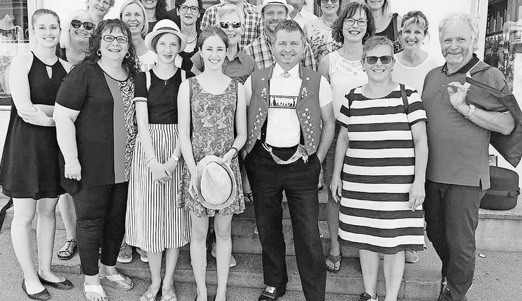 Die Jubiläumsreise führte den Gospelchor RhyThal nach Appenzell. 