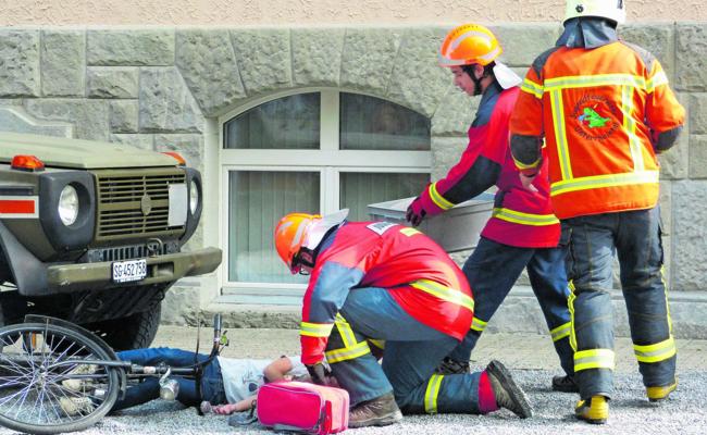 Jugendfeuerwehr Unterrheintal übte den Ernstfall