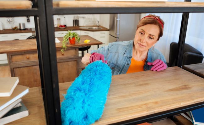 Putzfee Mama: Aufräumaktionen können anstrengend sein