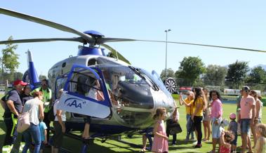 Rüthner Vereine richteten Kinderfest mit der grossen Kelle an