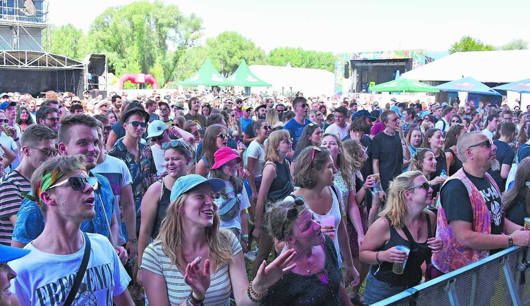 Auch das 30. Szene-Openair in Lustenau ist wieder gut besucht. Viele Openair-Gäste kommen jeweils auch von der Schweizer Rheintalseite.